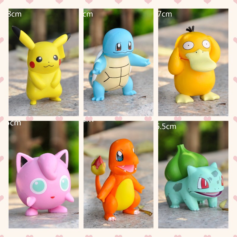 新款动漫周边手办模型卡通小鸭乌龟玩偶桌面摆件创意盲盒礼物奖品